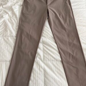 Vuori Taupe Textured Fabric Men’s Pants
